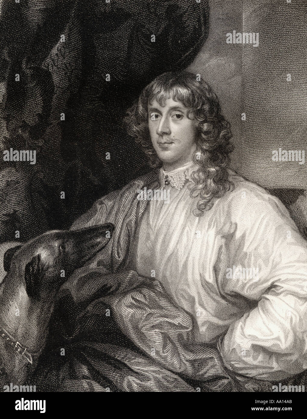 James Stewart, primo duca di Richmond, 4° duca di Lennox, 1612 - 1655. British nobile. Foto Stock