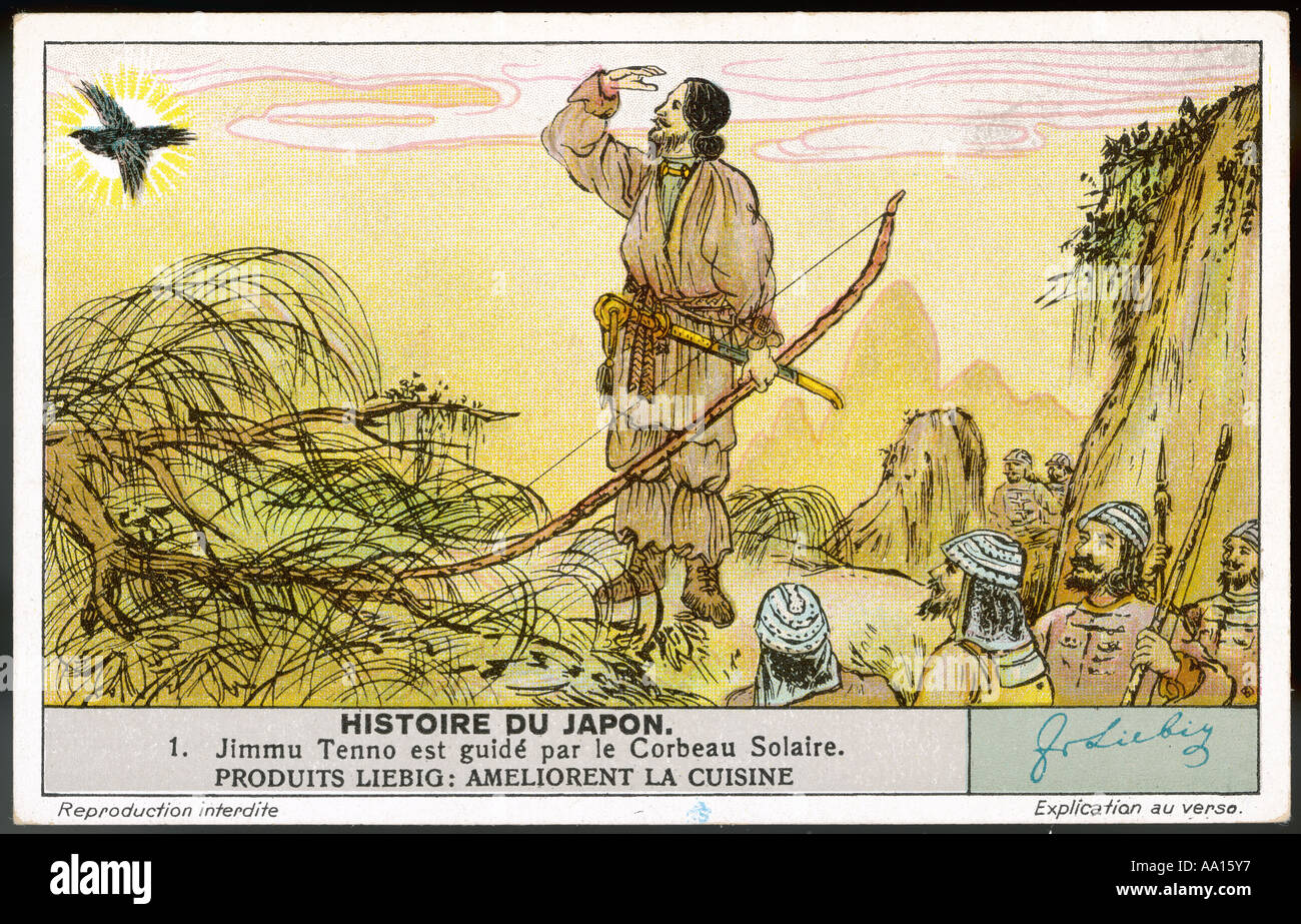 Giappone Jimmu conquistatore Foto Stock