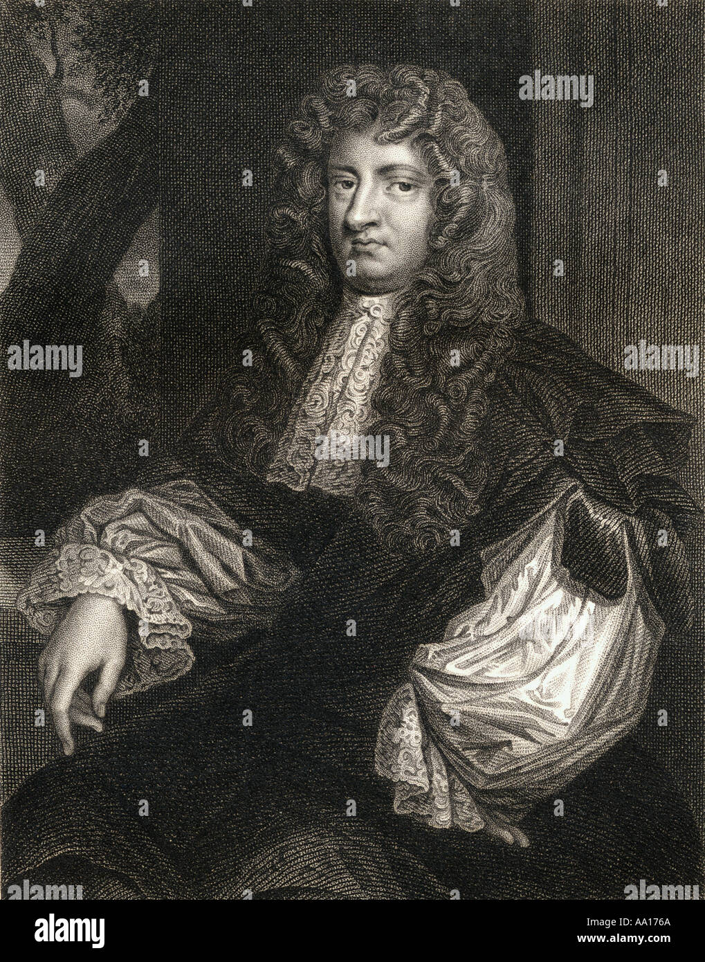 William Russell, Signore Russell, 1639 -1683. Inglese politico whig eseguito per tracciatura presumibilmente per uccidere il re Carlo II Foto Stock