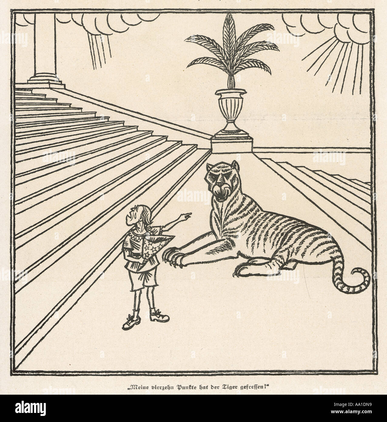 Wilsons 14 punti Foto Stock