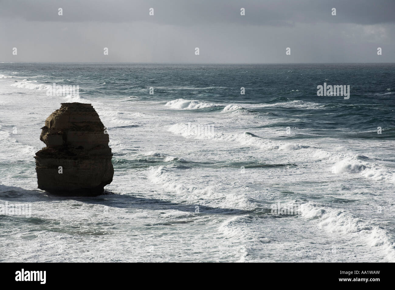 I dodici apostoli, il Parco Nazionale di Port Campbell, Victoria, Australia Foto Stock