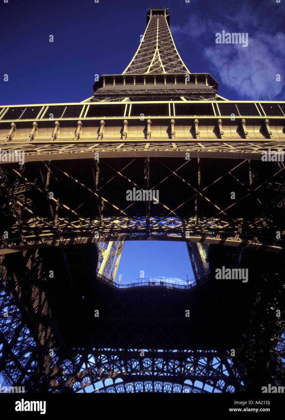 Torre Eiffel Parigi Francia Foto Stock