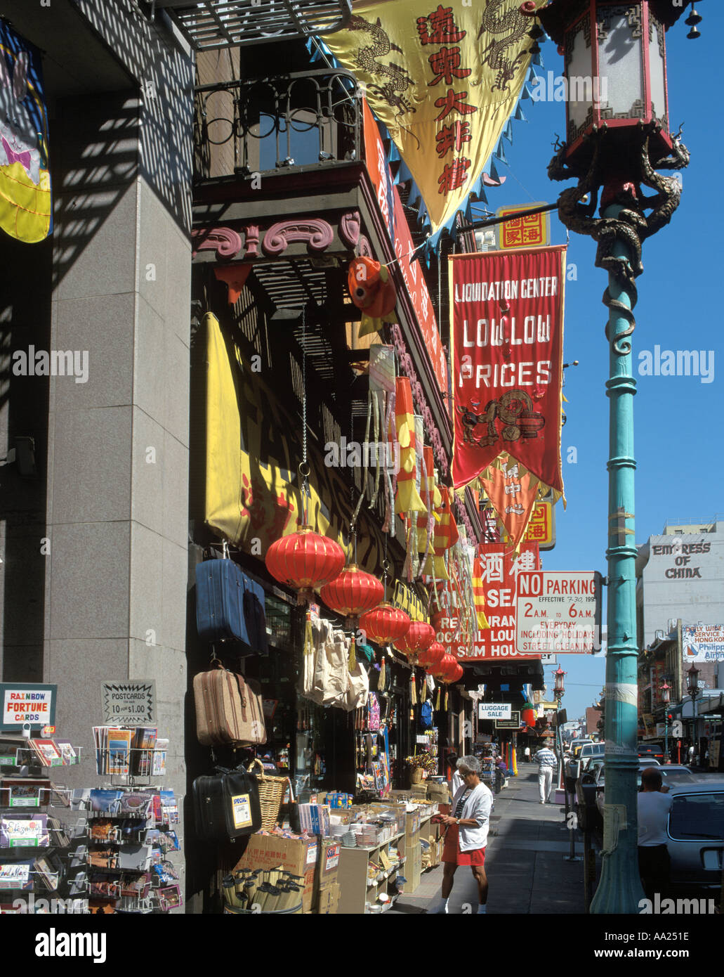 Chinatown di San Francisco, California, Stati Uniti d'America Foto Stock