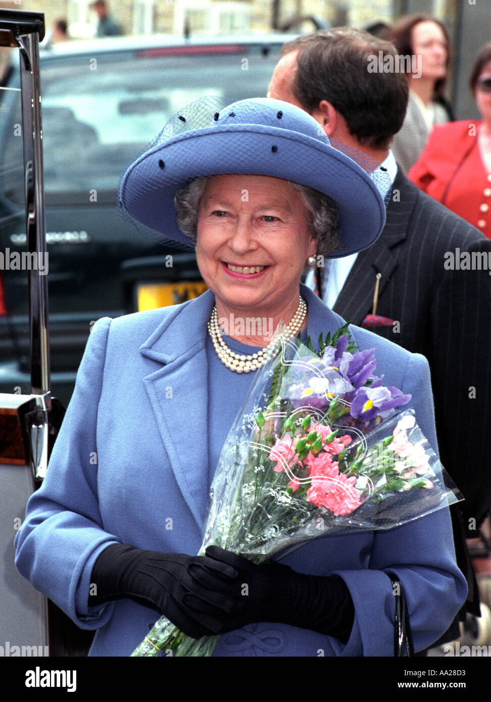 La regina Elisabetta II Foto Stock