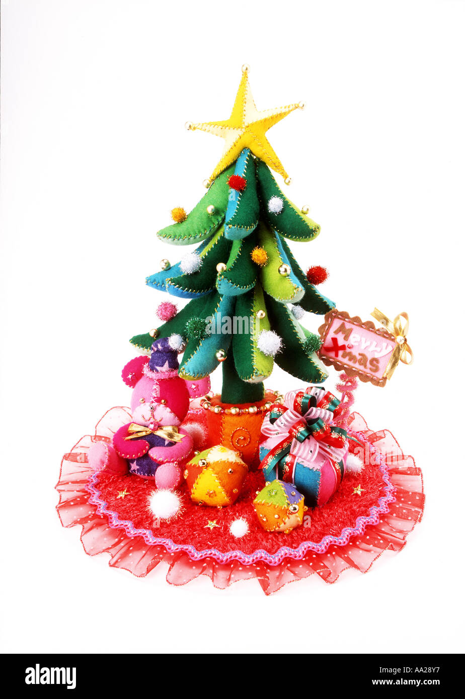 Immagine 3D Albero di natale Foto Stock