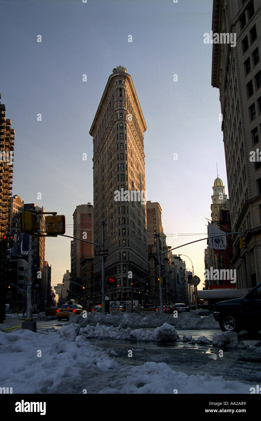 Flatiron Building di new york Foto Stock