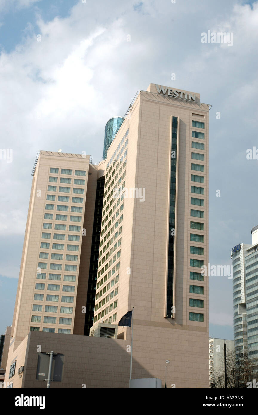 Casa del piatto in Varsavia Foto Stock