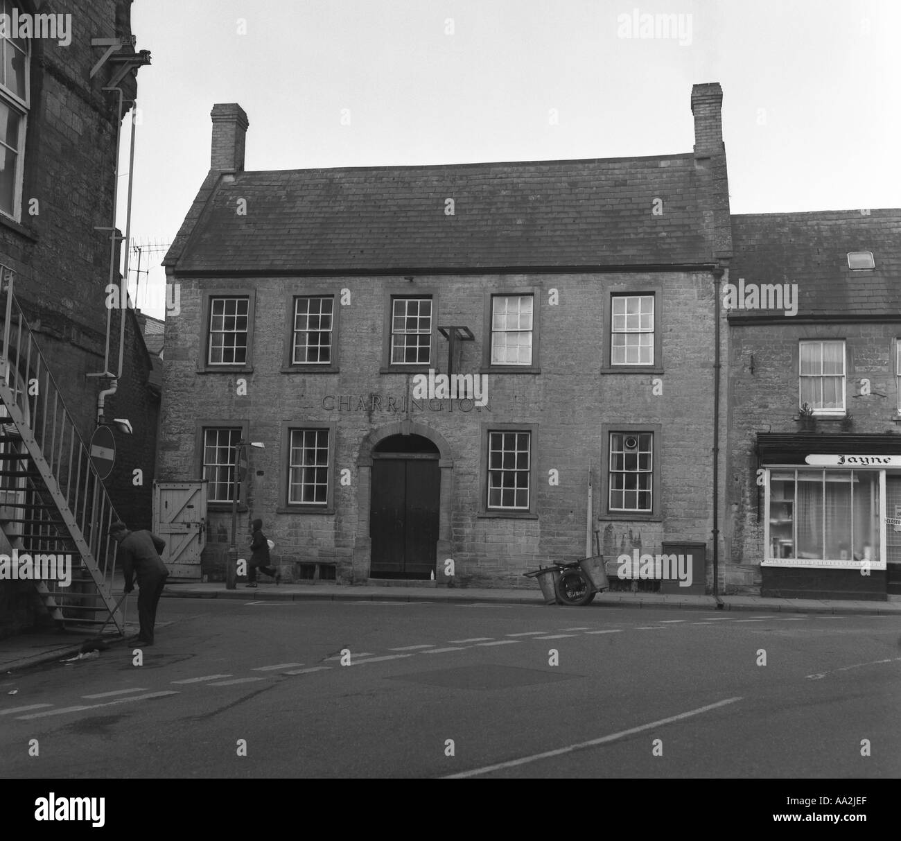 Kings Arms Crewkerne Somerset 1973 in 7x6 numero 0037 Foto Stock