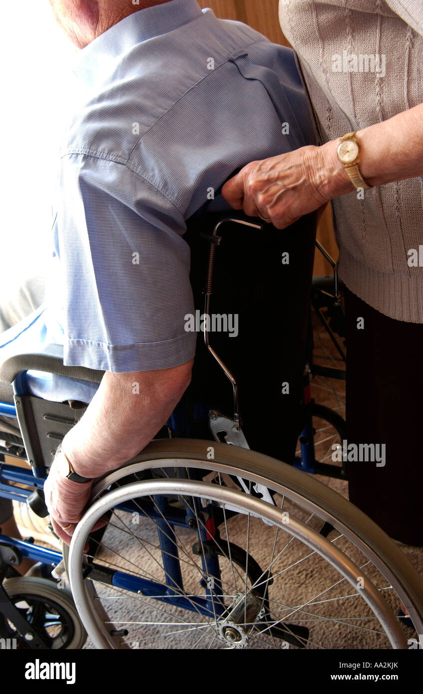 Per essere portatori di handicap Foto Stock