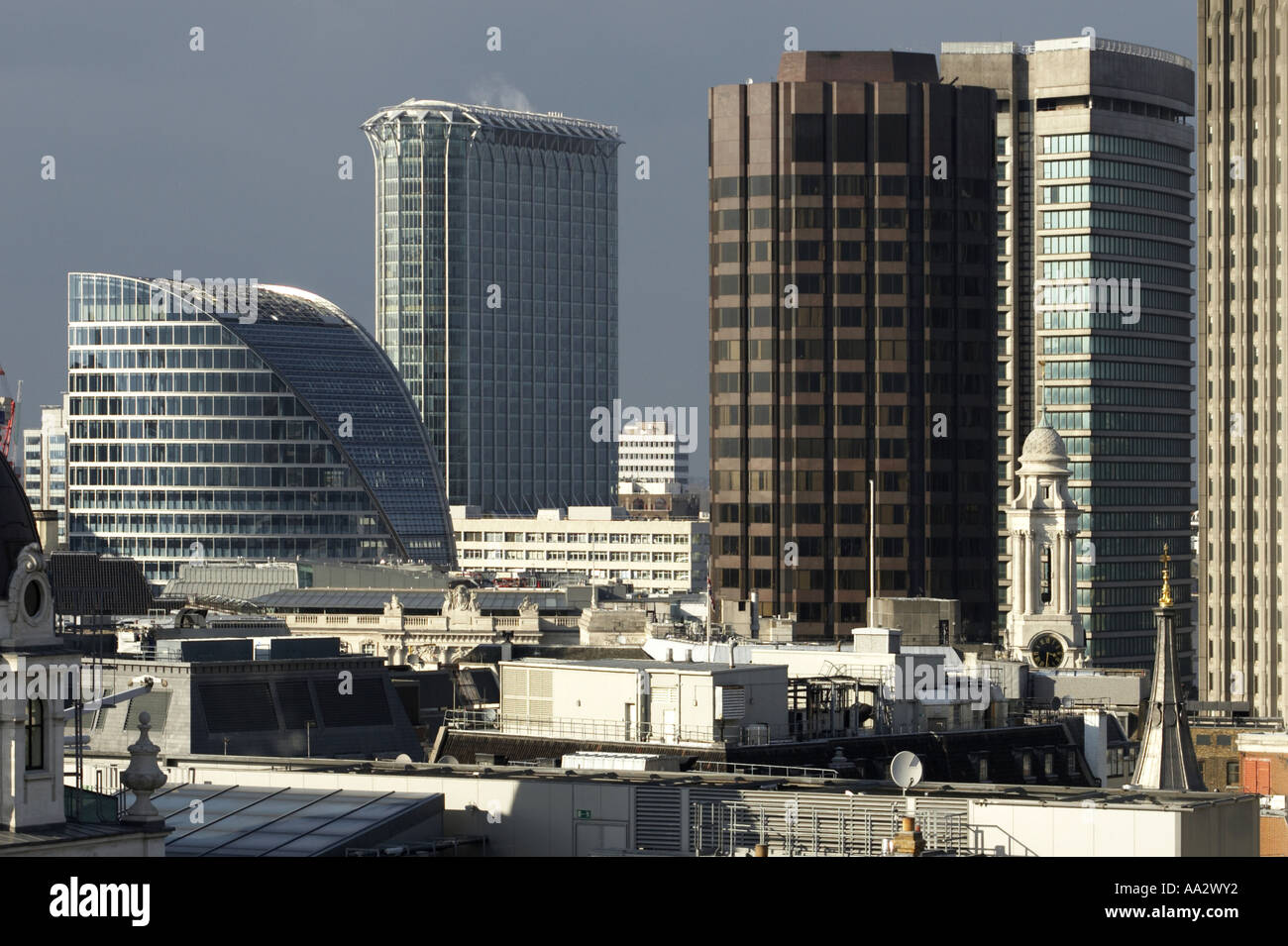 Broadgate office CE2 City of London Foto Stock