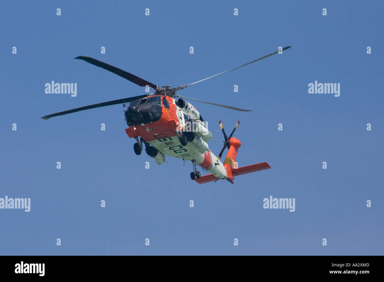 US Coast Guard Sikorsky HH60J Blackhawk elicottero Foto Stock