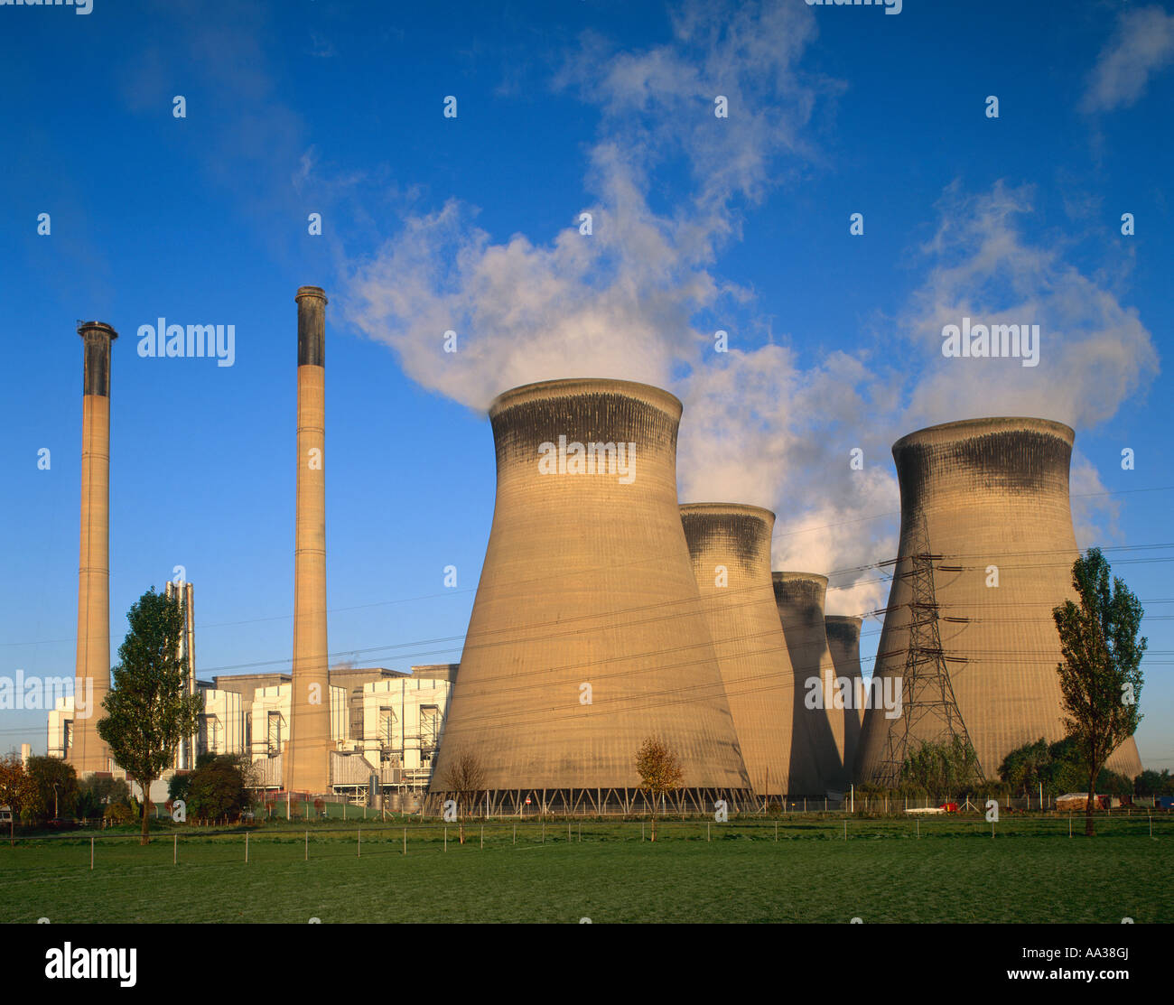 Ferrybridge Coal Fired power station' Yorkshire Inghilterra Foto Stock