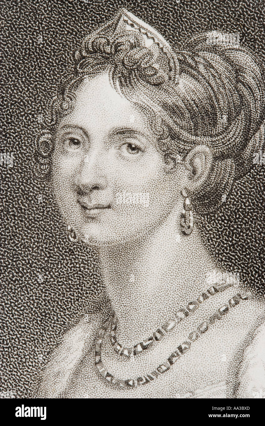 Marie Louise, imperatrice dei francesi, duchessa di Parma, Piacenza e Guastalla, 1791 - 1847. Seconda moglie di Napoleone I. Foto Stock
