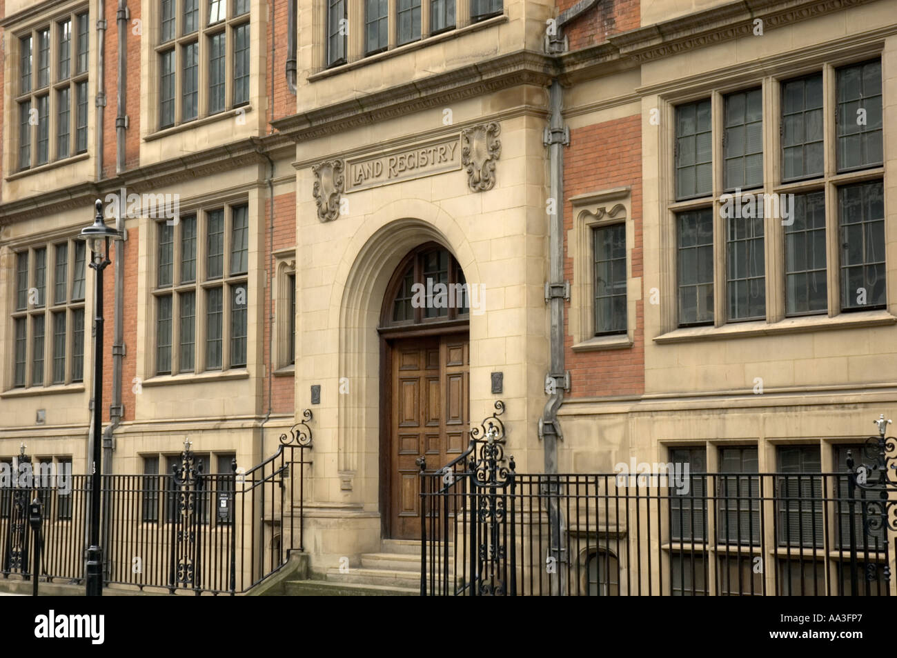 Il registro fondiario LINCOLN' S INN Fields London REGNO UNITO Foto Stock