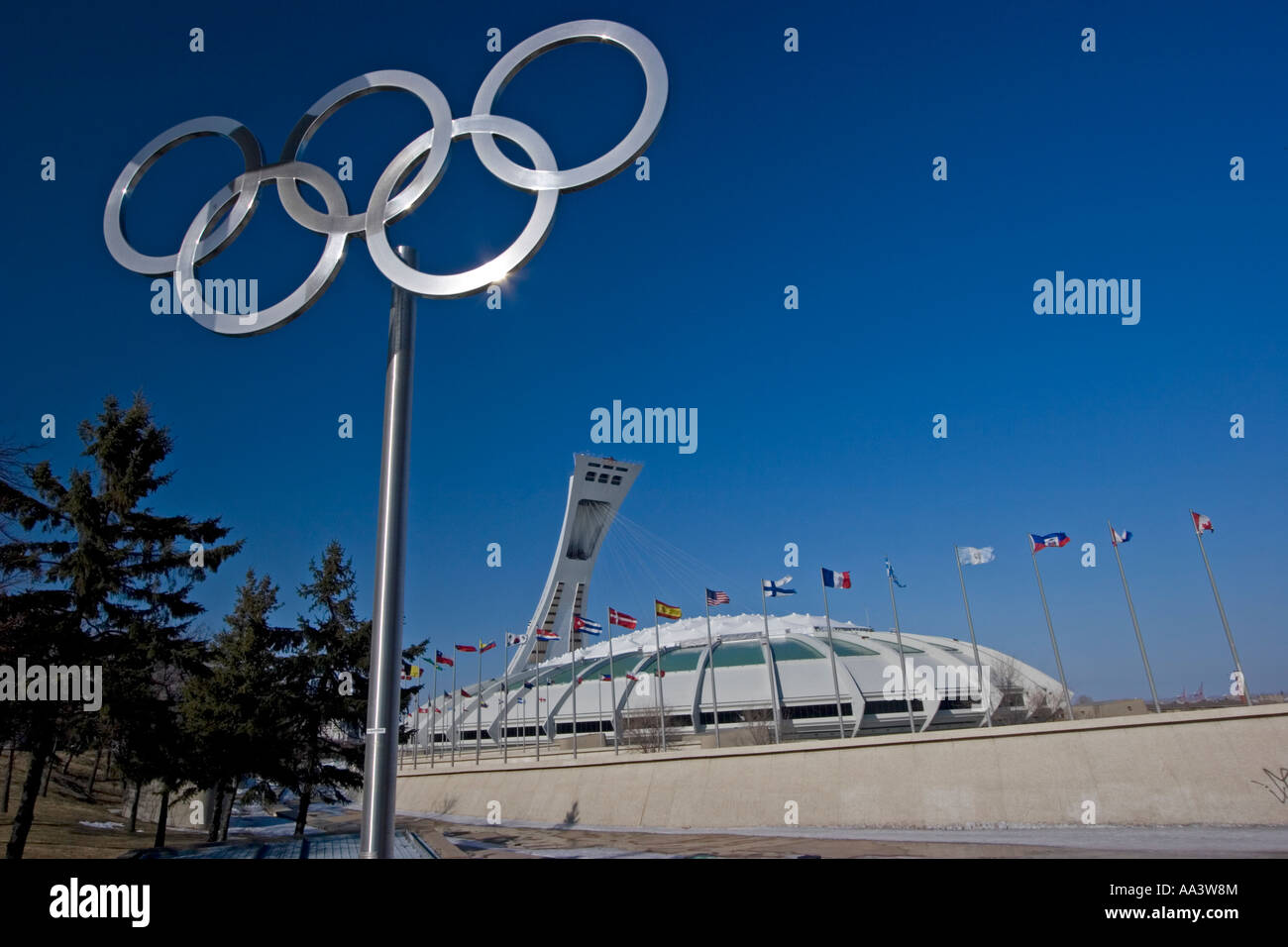 Stadio Olimpico, Montreal, Canada Foto Stock