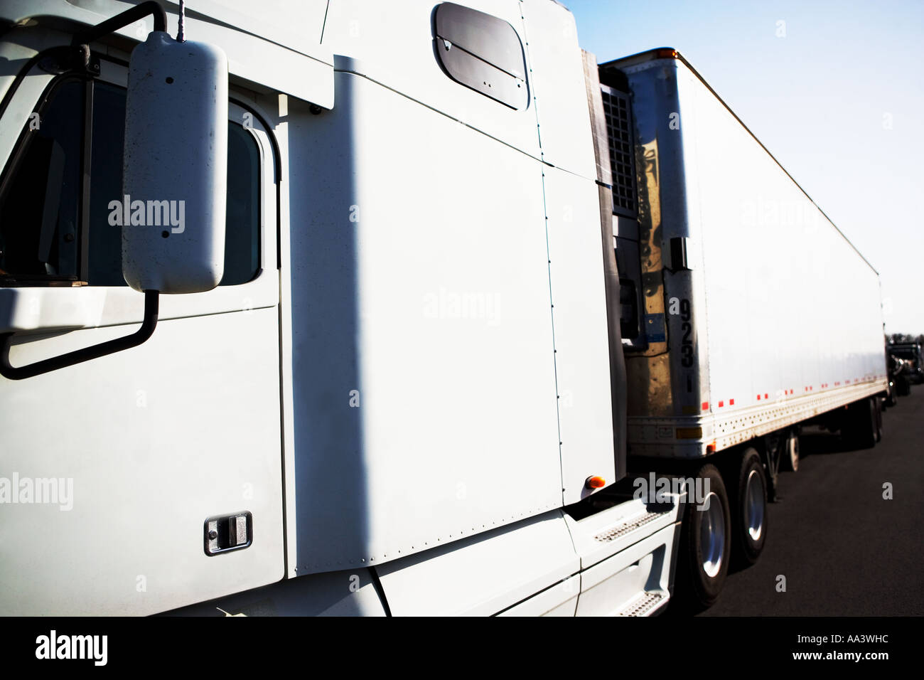 CAMION SEMI Foto Stock