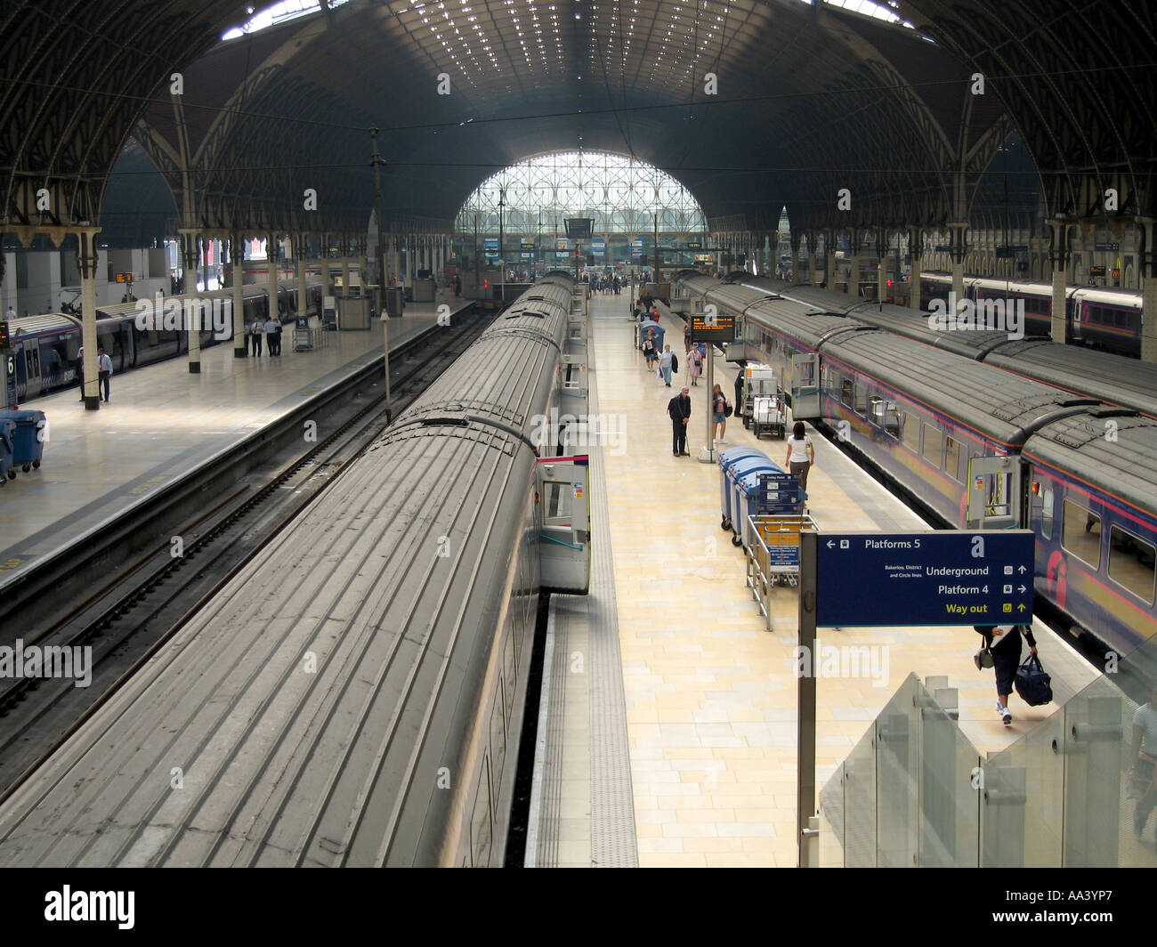 La stazione di Paddington a Londra - 1 Foto Stock