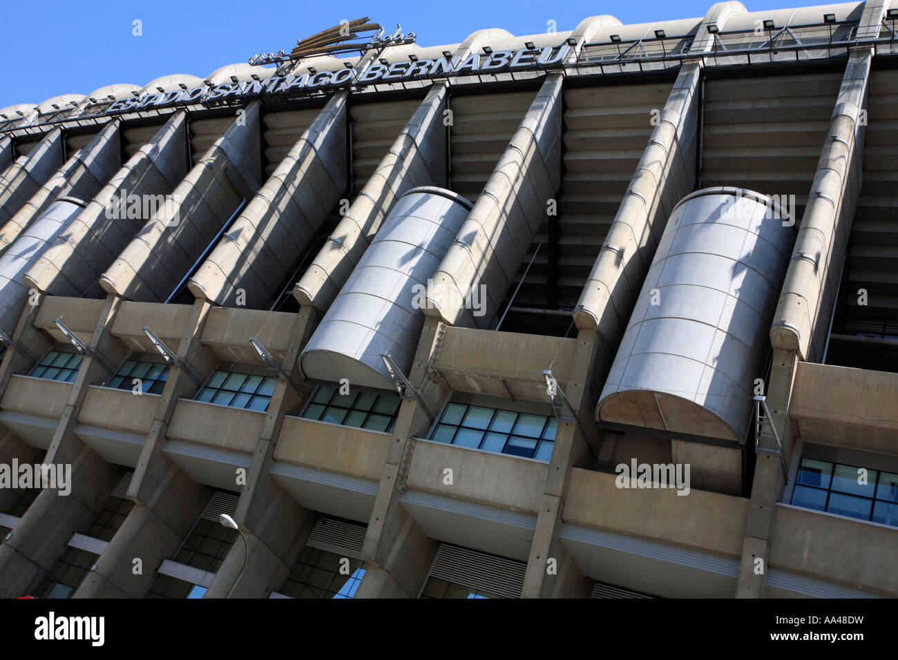 Spagna, Madrid, Estadio Santiago Bernabeu Foto Stock