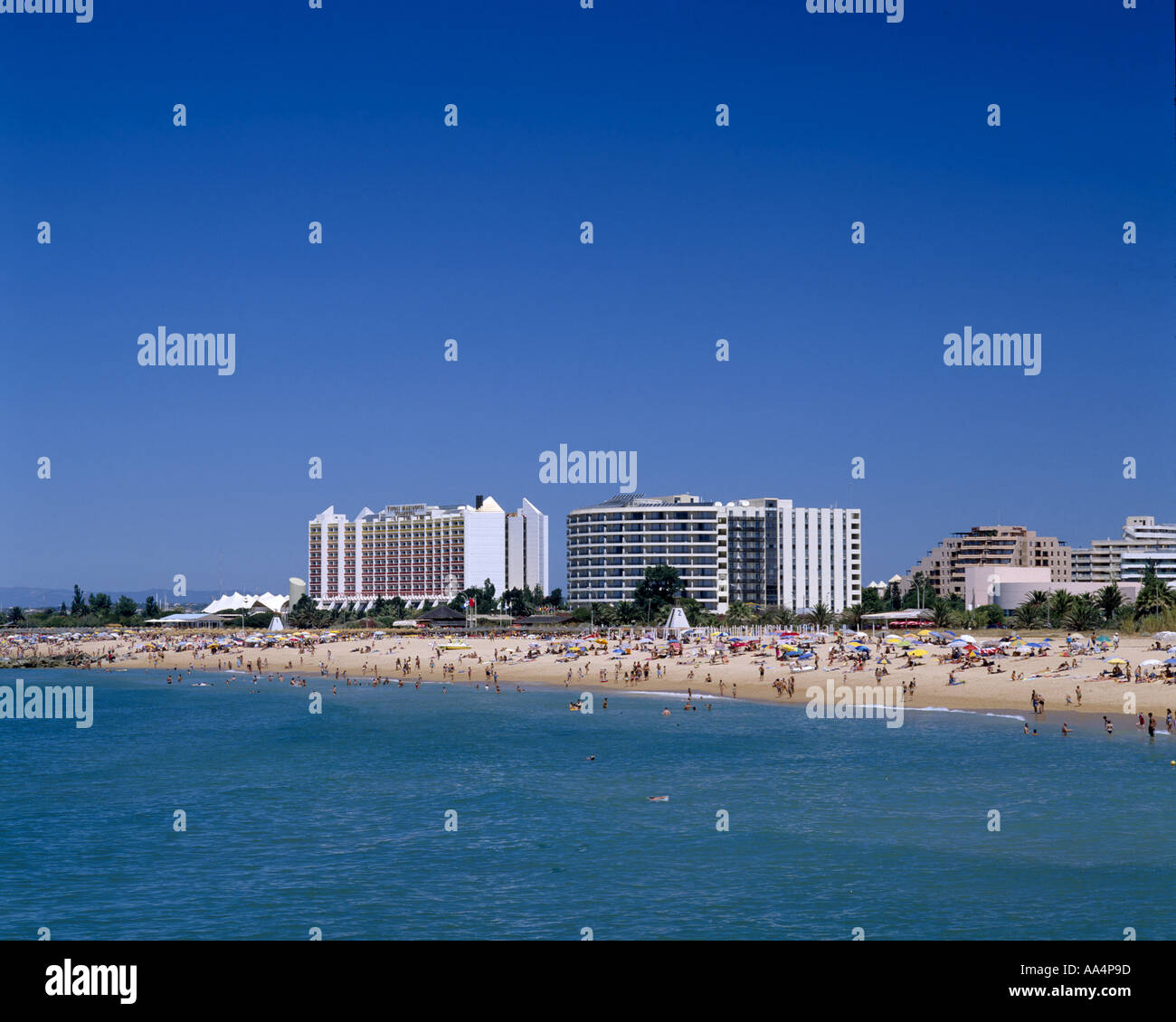 Beach & Marinotel & Ampalius Hotels Foto Stock