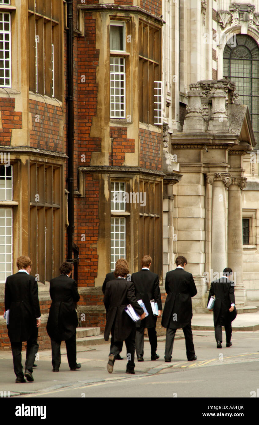 Eton College famosa scuola pubblica England Regno Unito gli alunni Foto Stock