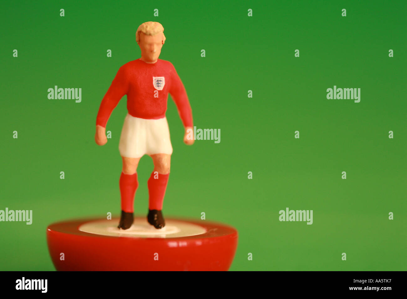 Inghilterra world cup Subbuteo® player Foto Stock