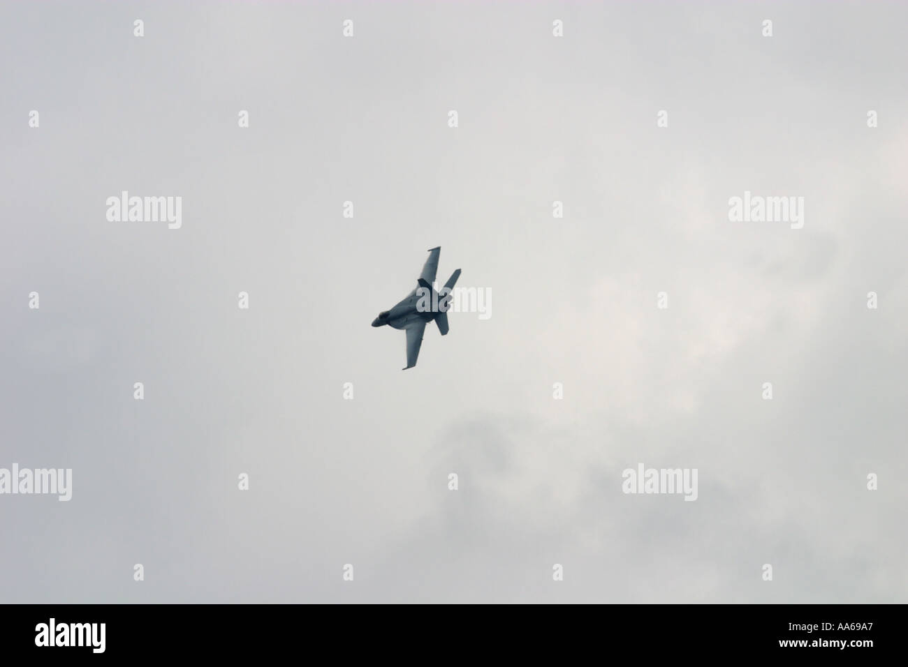 Marina degli Stati Uniti F/A 18E Super Hornet Foto Stock