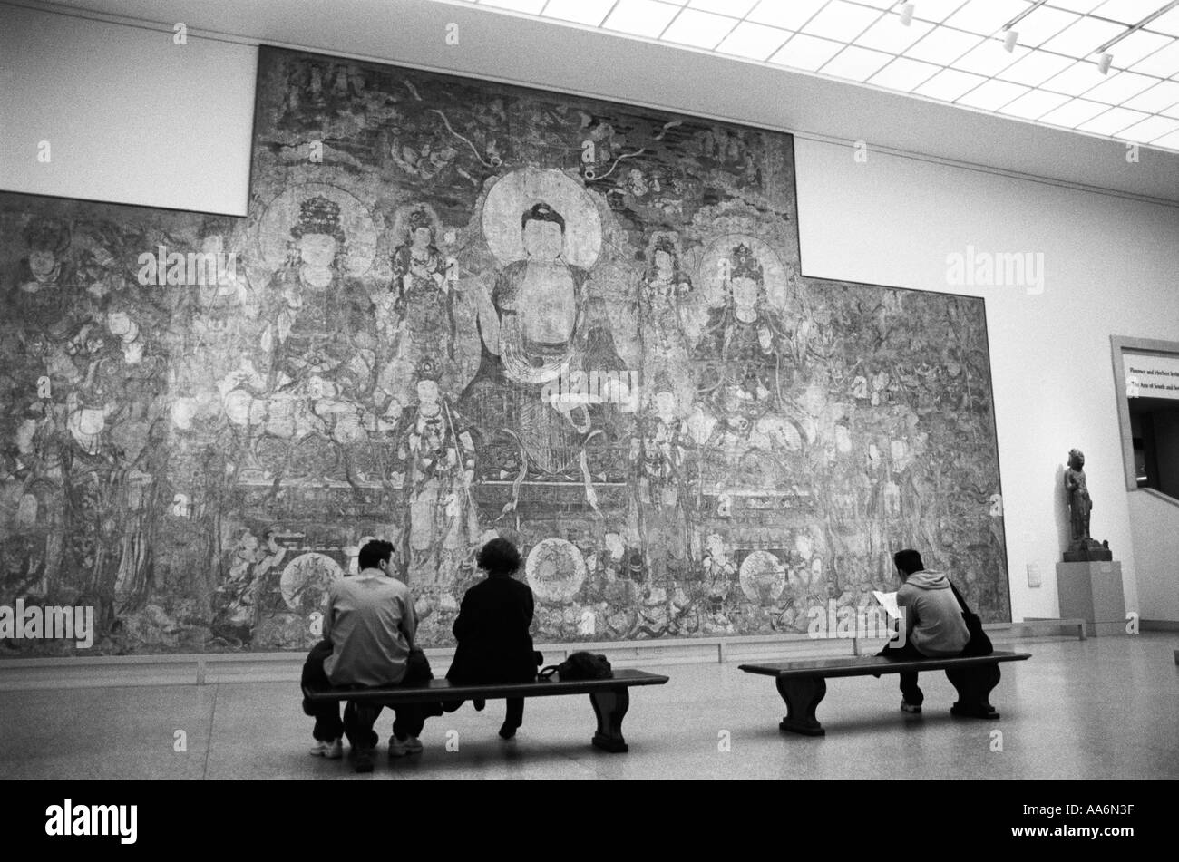 Metropolitan Museum of Art, al Central Park di New York, Stati Uniti d'America Foto Stock