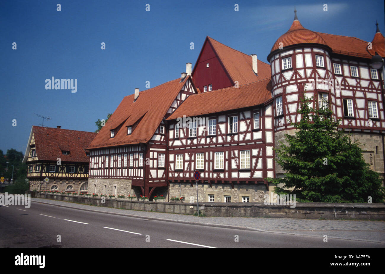 Germania Baden Wuerttemberg Gaildorf la alte Schloss il vecchio quadro palais Foto Stock