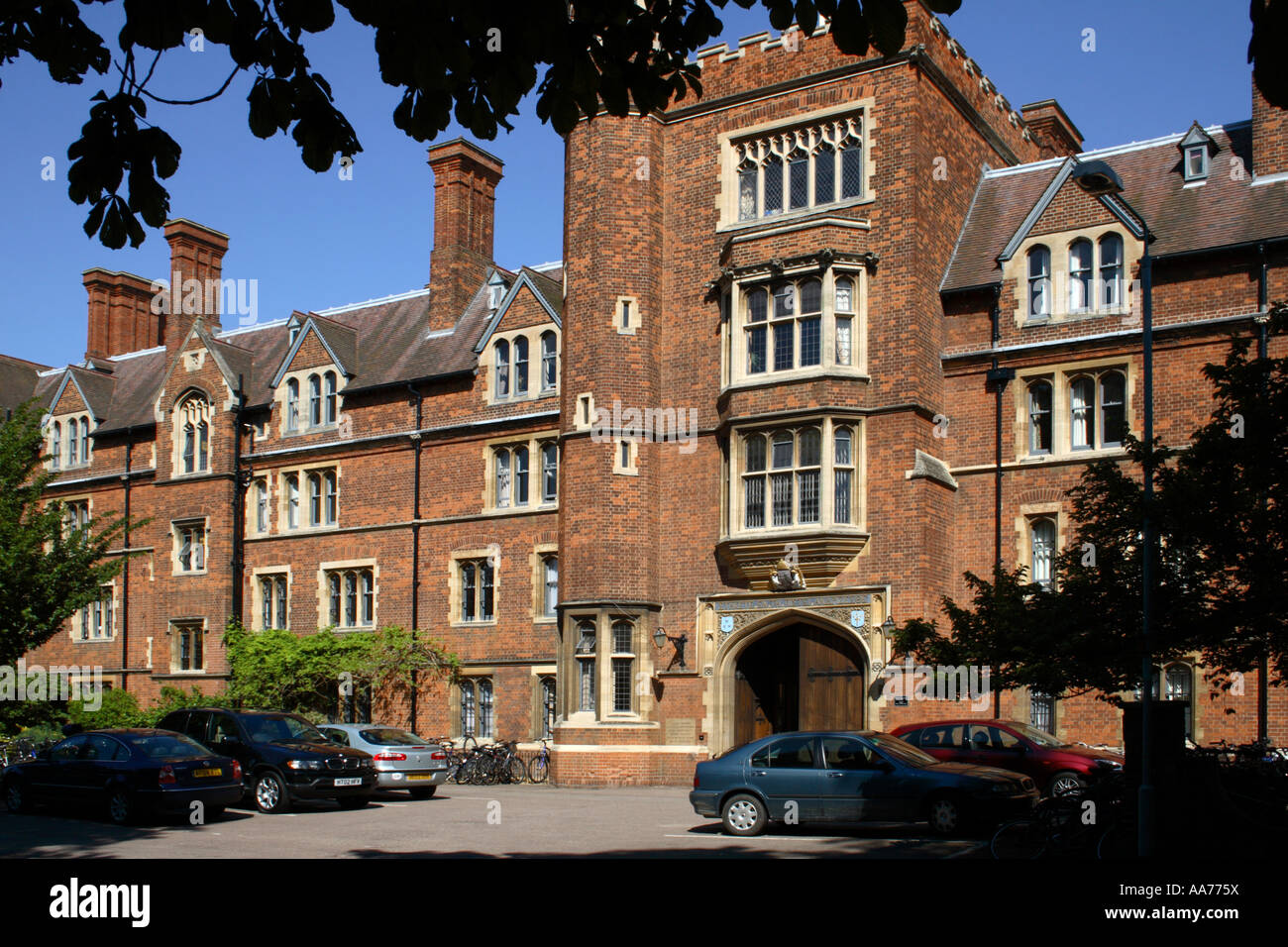 Selwyn College di Cambridge Inghilterra. Foto Stock
