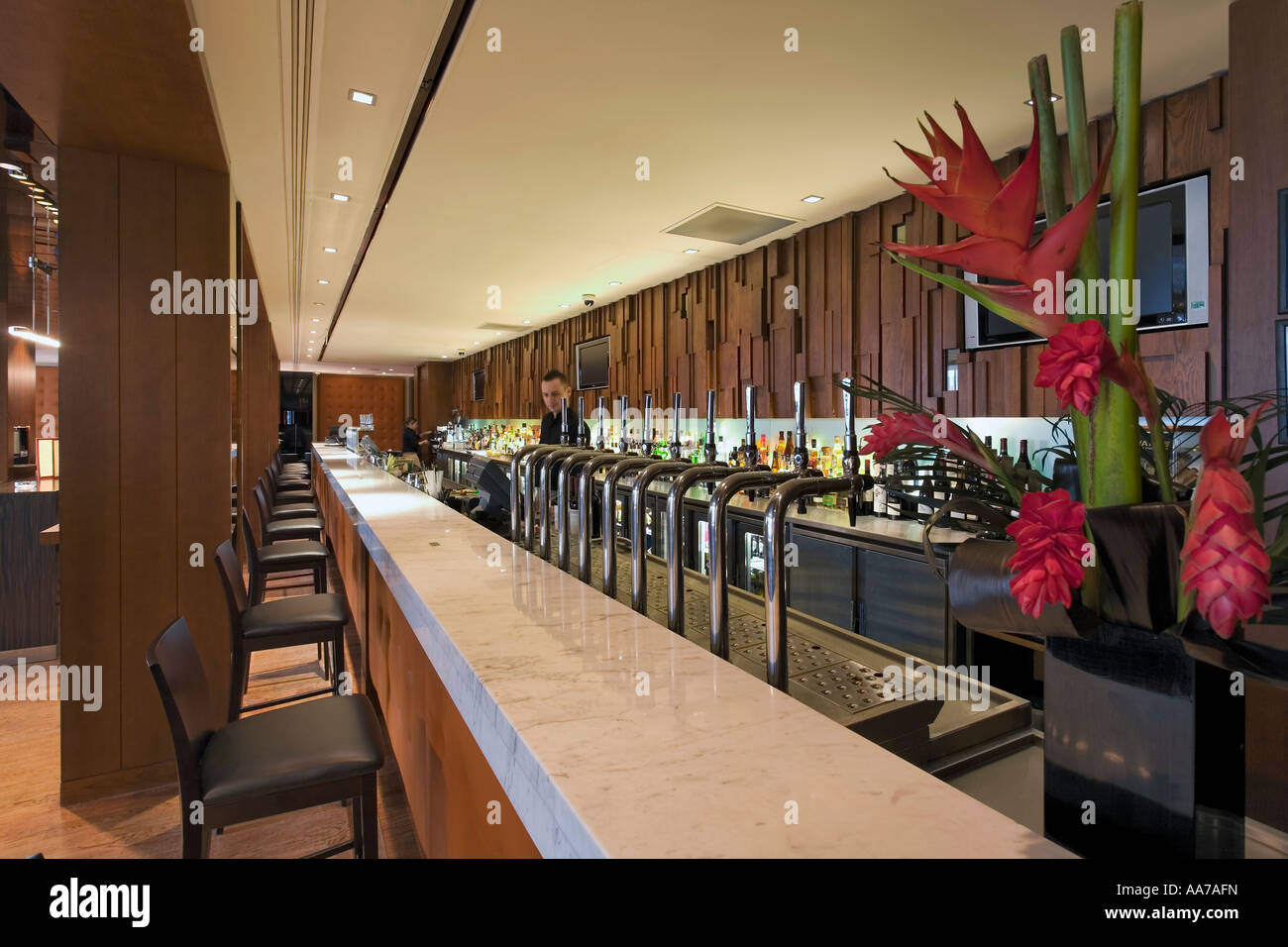 Bar presso il The Chiswick Moran Hotel Foto Stock