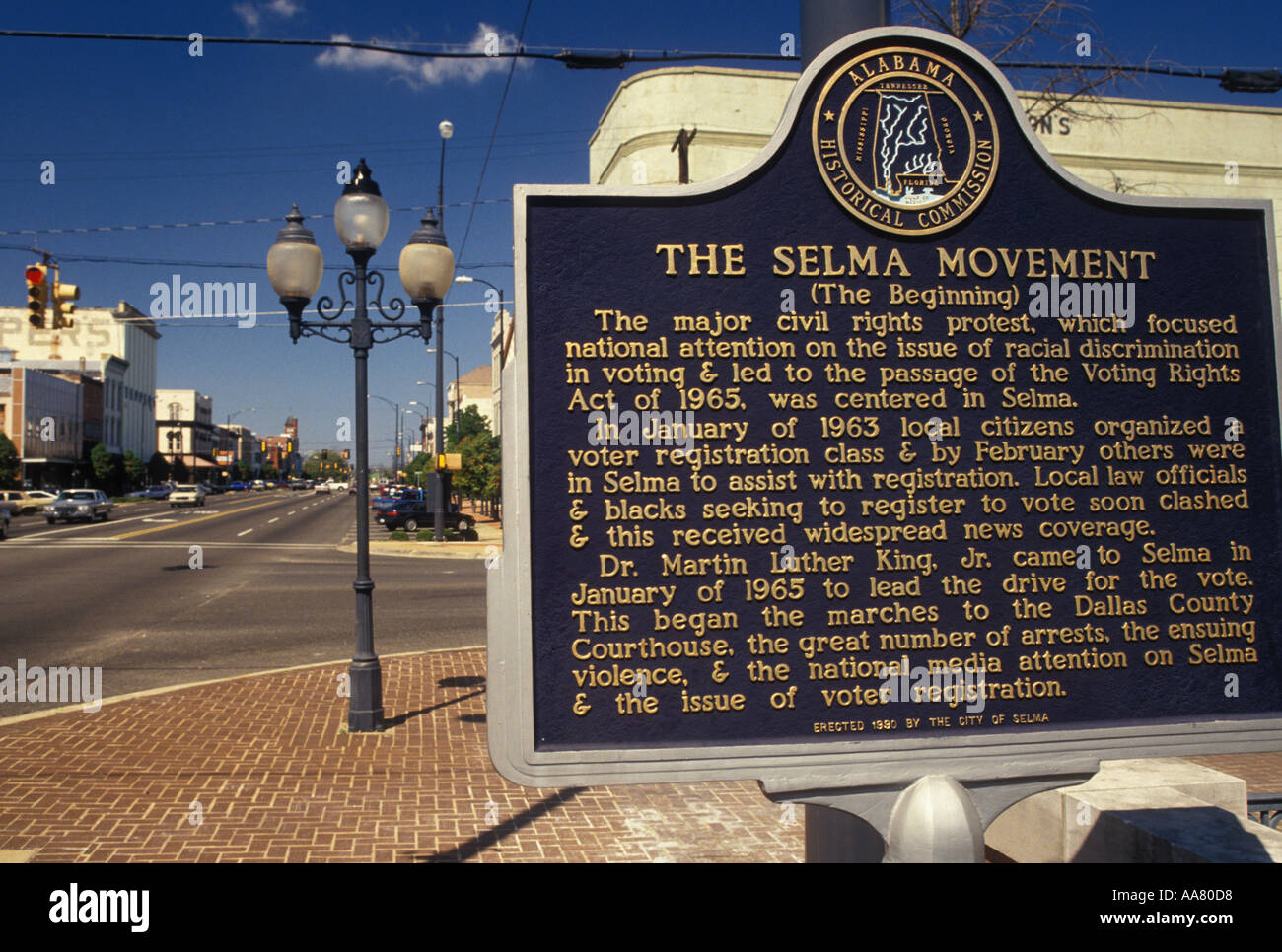 AJ10563, Selma, Alabama, AL Foto Stock