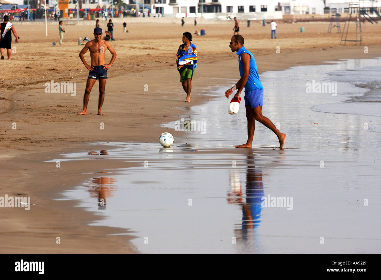 Spiaggia di Agadir Marocco Foto Stock