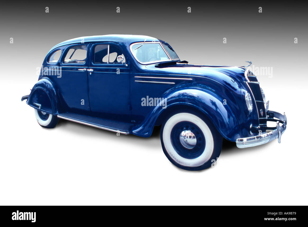 Antiquariato vintage 1941 Desoto american automobile Foto Stock