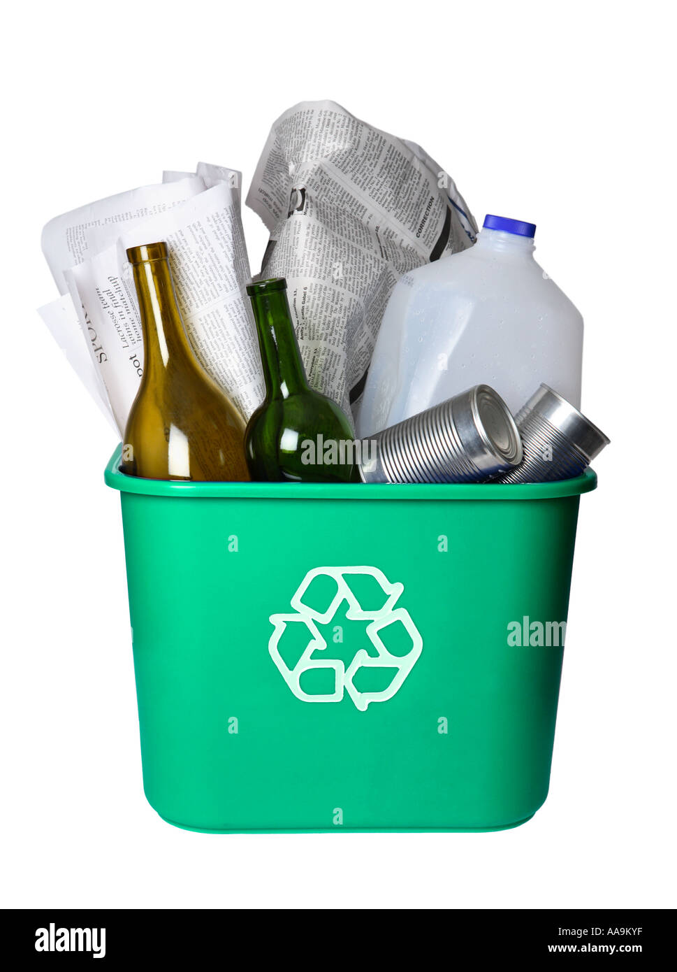 Recycle bin Foto Stock