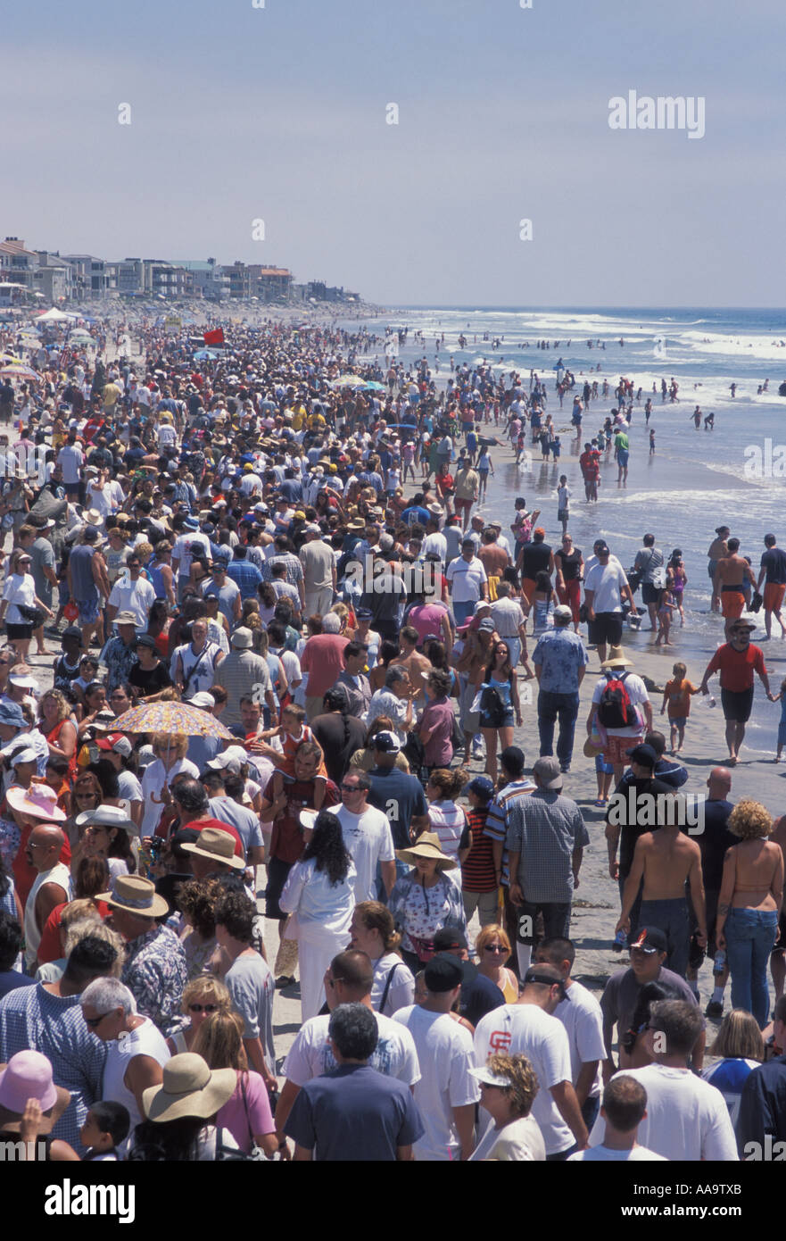 US Open Sandcastle Contest Imperial Beach in California negli Stati Uniti d'America Foto Stock