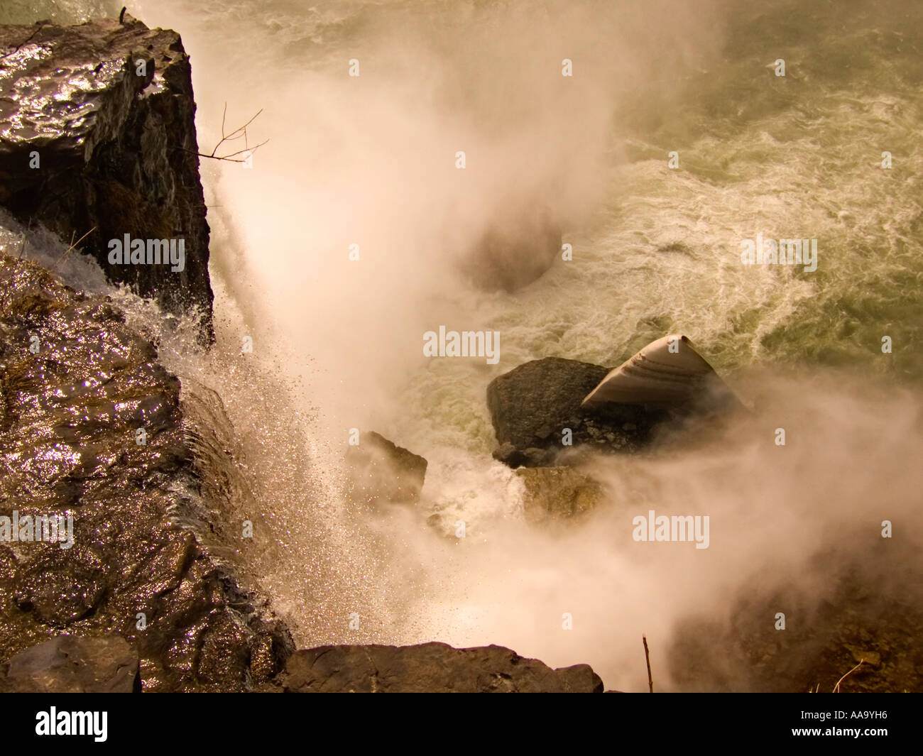 American Falls, Niagara Falls NY Foto Stock