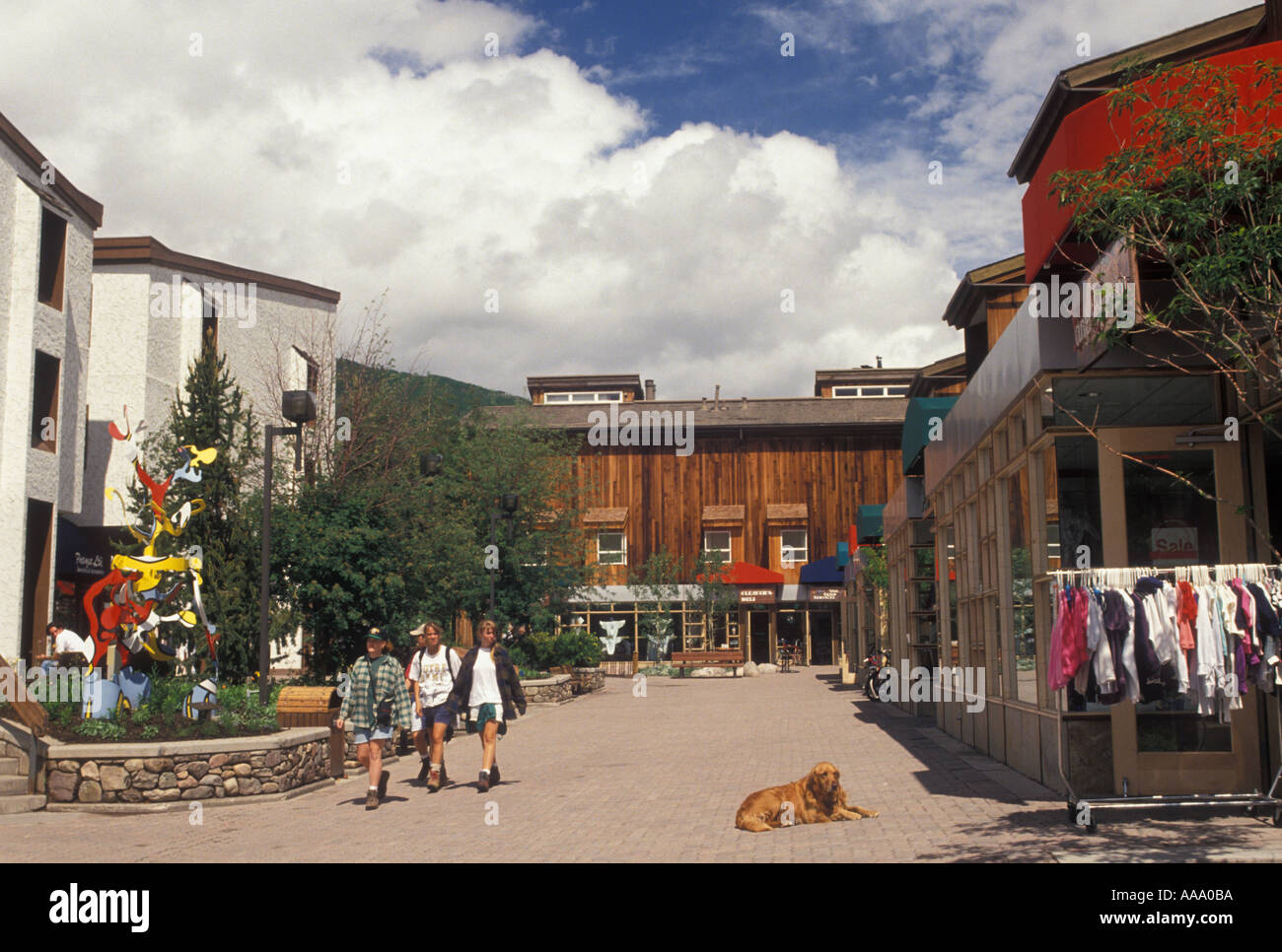 AJ12305, Vail, CO, Colorado Foto Stock