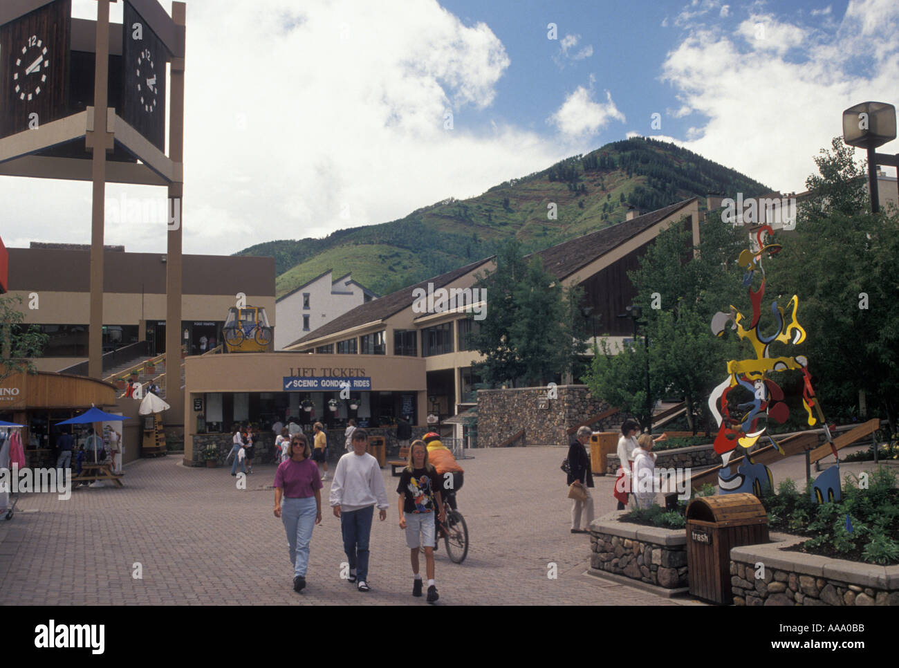 AJ12306, Vail, CO, Colorado Foto Stock
