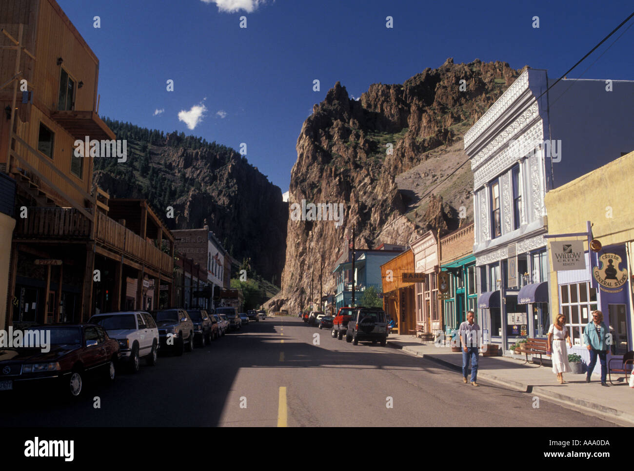 AJ12337, Creede, CO, Colorado Foto Stock