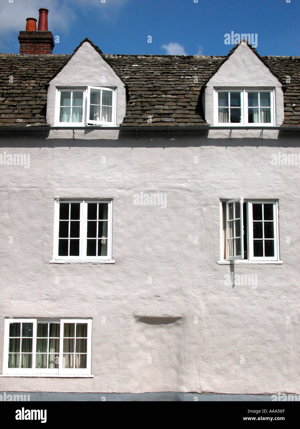 Gli edifici di vecchia costruzione Trinity College su Broad Street Oxford Regno Unito Foto Stock