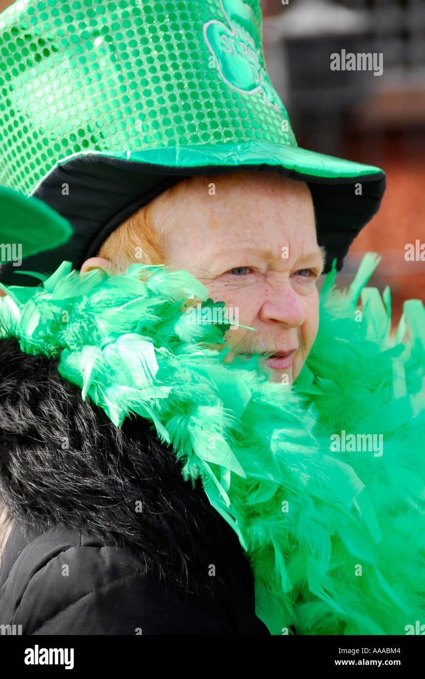 St Patrick s Day Parade e festival Foto Stock
