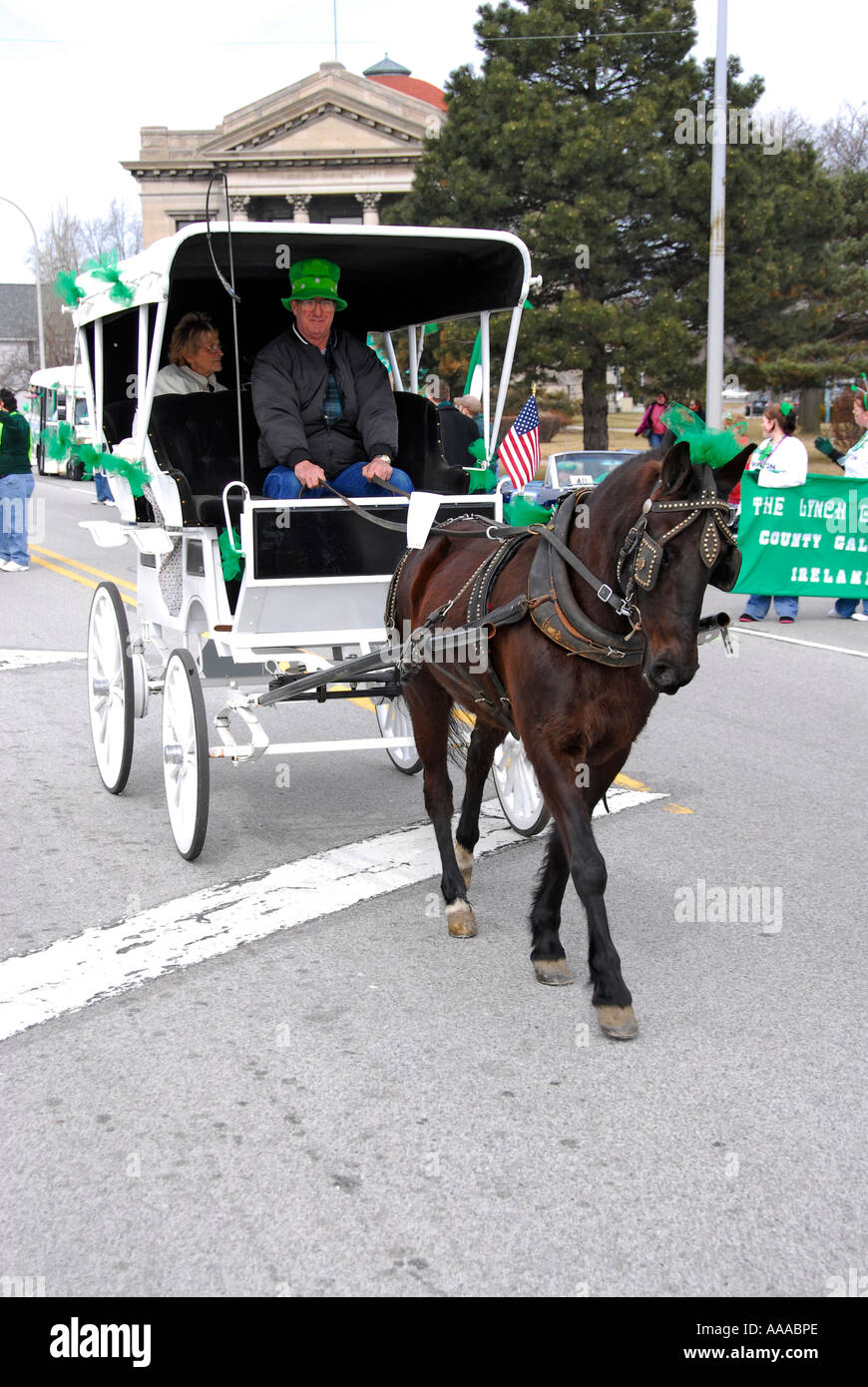 St Patrick s Day Parade e festival Foto Stock
