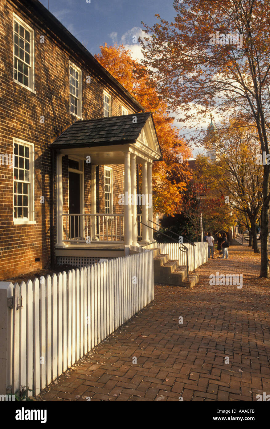 AJ13556, Vecchia Salem, Winston-Salem, NC, Carolina del Nord Foto Stock