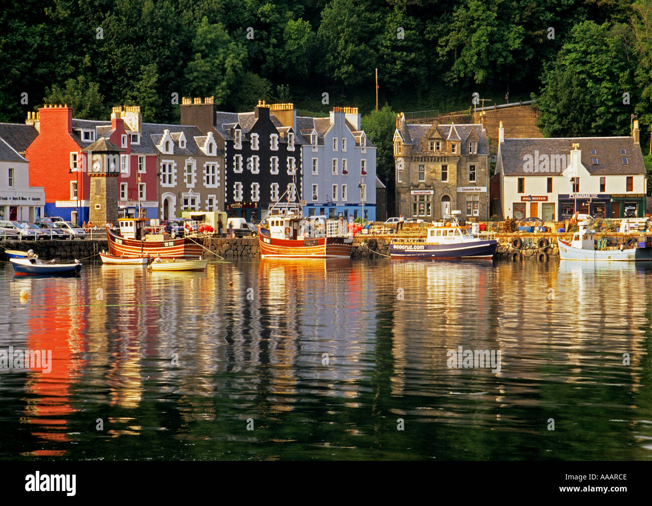 Tobermory sull'Isle of Mull Foto Stock