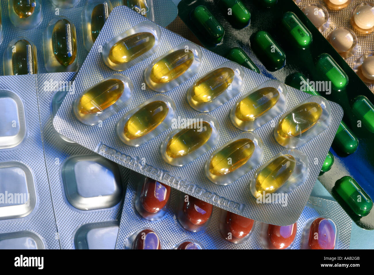 La prescrizione di farmaci Foto Stock