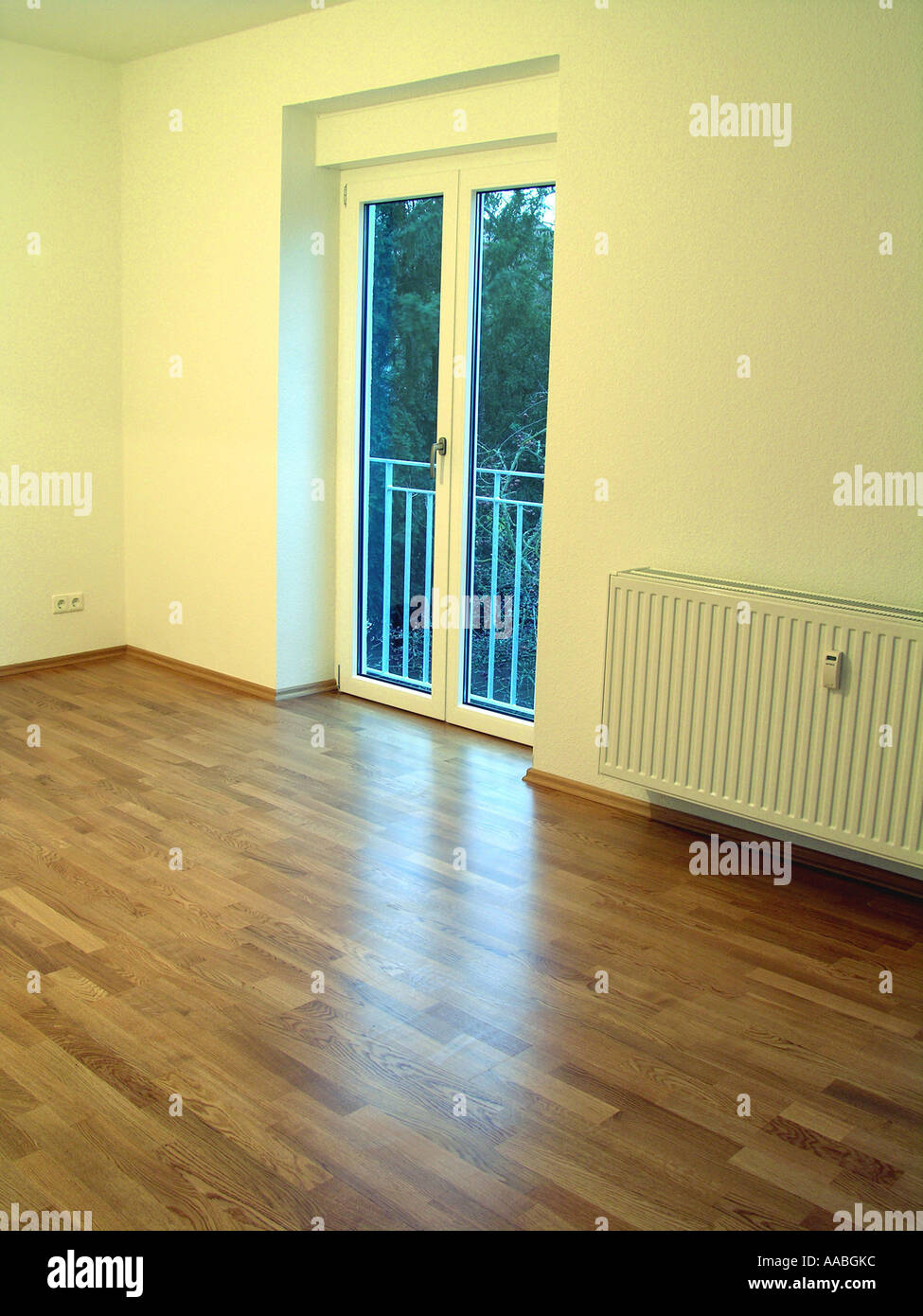 Nuovo, pronto per la piana di occupazione, cucina Foto Stock