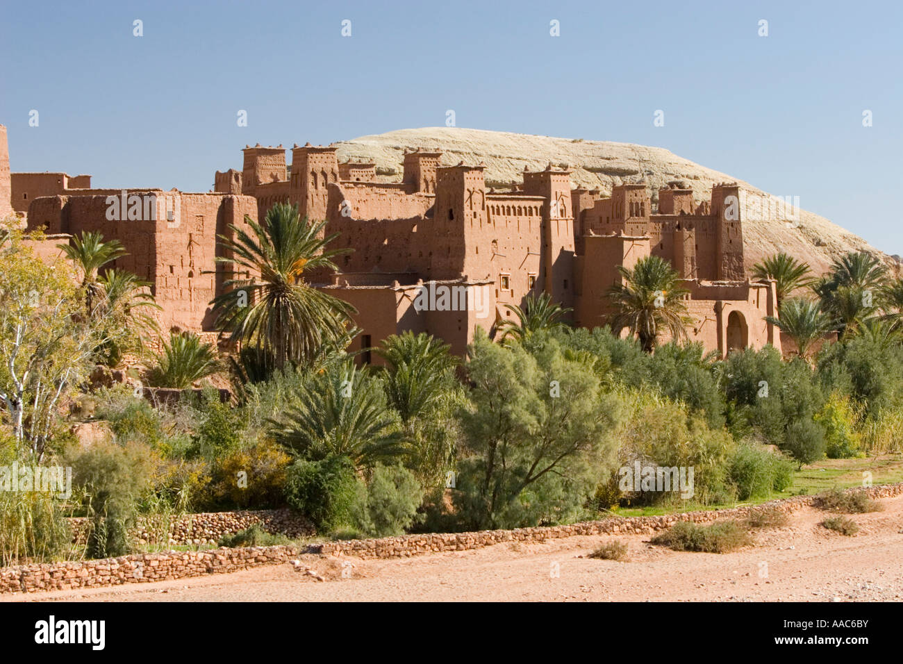 Vecchio Ait Benhaddou kasbah Marocco Foto Stock
