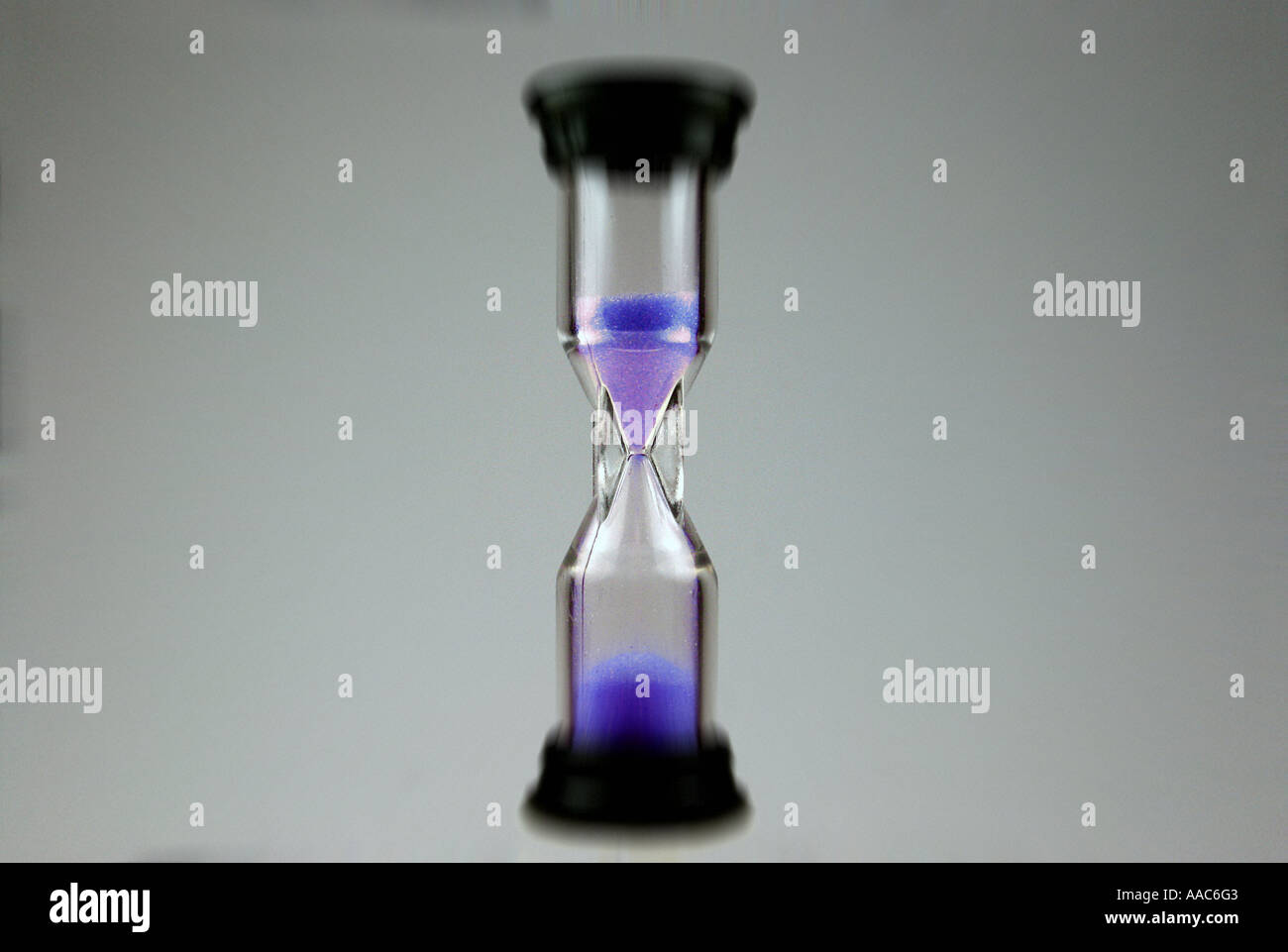 Hour Glass;vetro di sabbia Foto Stock