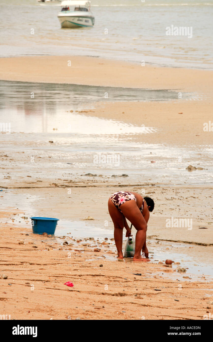 Spiaggia di Pattaya Thailandia Foto Stock