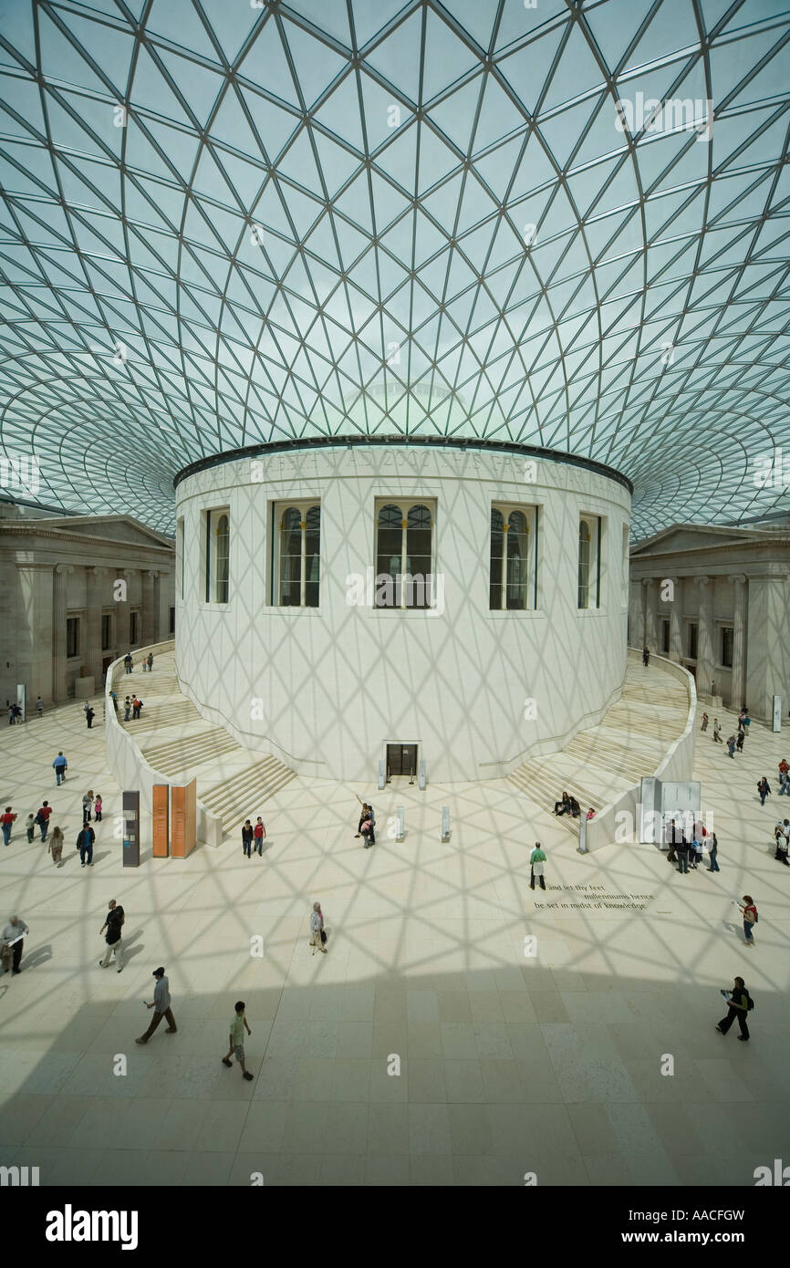 Great Court del British Museum Foto Stock